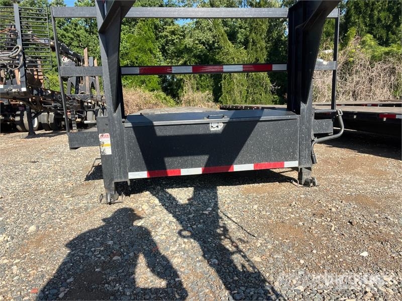  Mid-State 40 ft T/A Gooseneck Equipment Trailer Remolques para transporte de vehículos