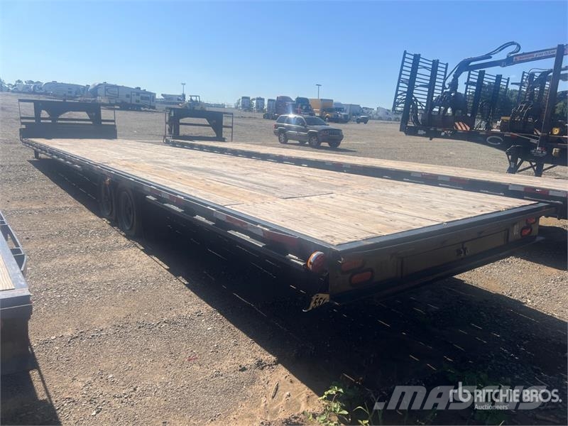  Mid-State 40 ft T/A Gooseneck Equipment Trailer Remolques para transporte de vehículos
