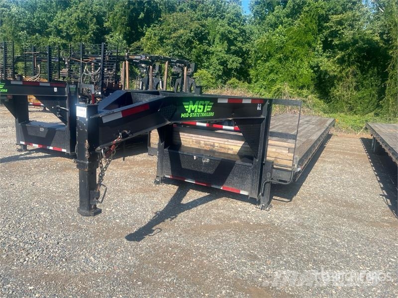  Mid-State 40 ft T/A Gooseneck Equipment Trailer Remolques para transporte de vehículos