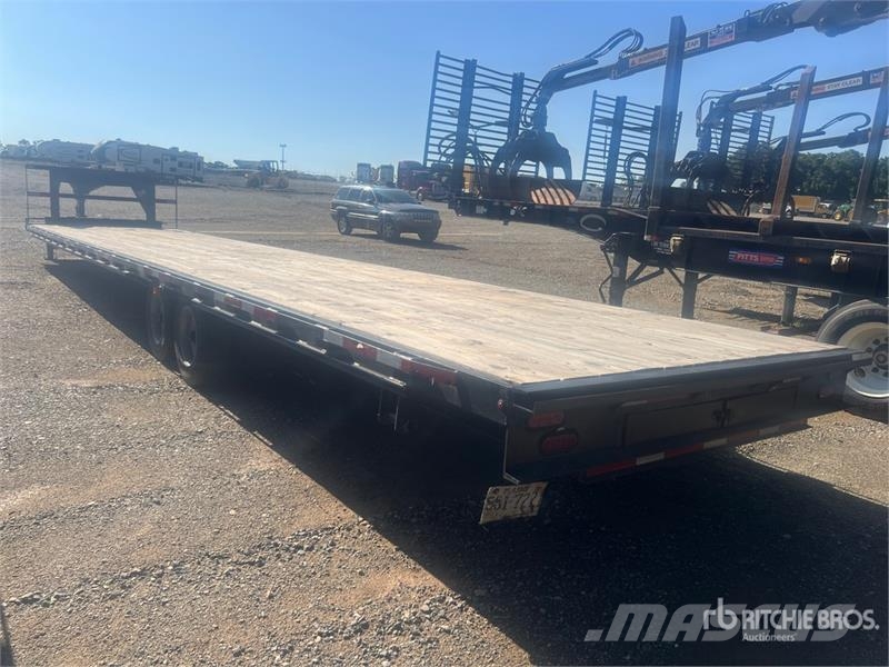  Mid-State 40 ft T/A Gooseneck Equipment Trailer Remolques para transporte de vehículos