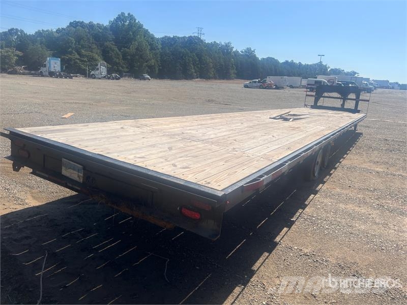  Mid-State 40 ft T/A Gooseneck Equipment Trailer Remolques para transporte de vehículos