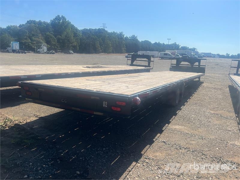  Mid-State 40 ft T/A Gooseneck Equipment Trailer Remolques para transporte de vehículos