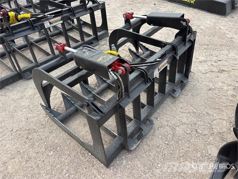Mid-State 60 in E-Series Root Skid Steer Grapple ( Grijpers