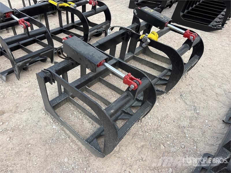 Mid-State 60 in E-Series Root Skid Steer Grapple ( Grijpers