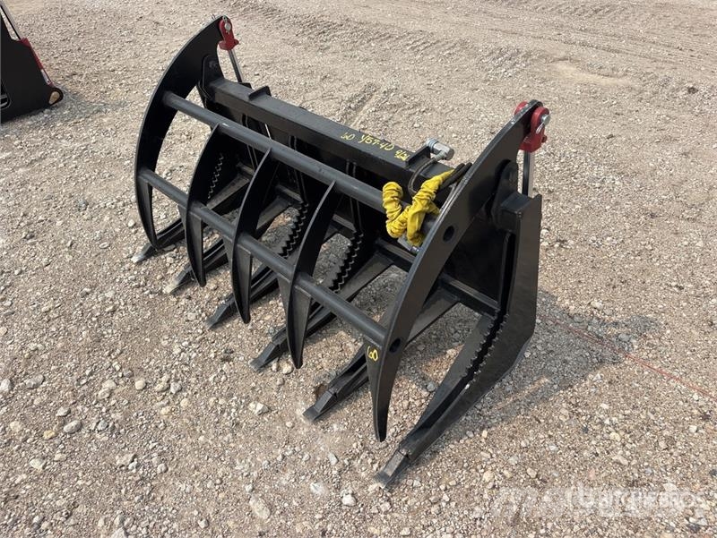  Mid-State 60 in E-Series Skid Steer Root Rake (Unu Ancinho virador