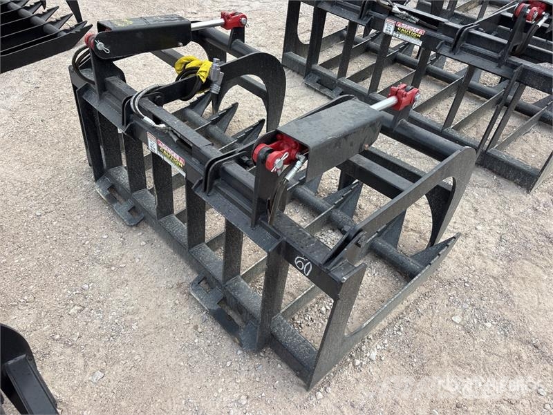 Mid-State 60 in E-Series Root Skid Steer Grapple ( Grijpers