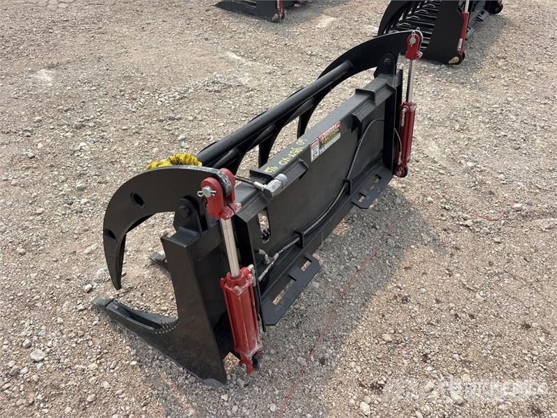  Mid-State 60 in E-Series Skid Steer Root Rake (Unu Ancinho virador
