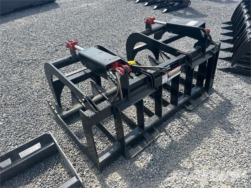  Mid-State 60 in Root Skid Steer Grapple (Unused) Pinzas
