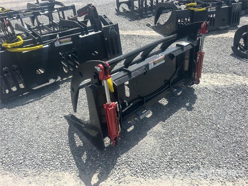 Mid-State 60 in Skid Steer Root Rake (Unused) Rakes and tedders