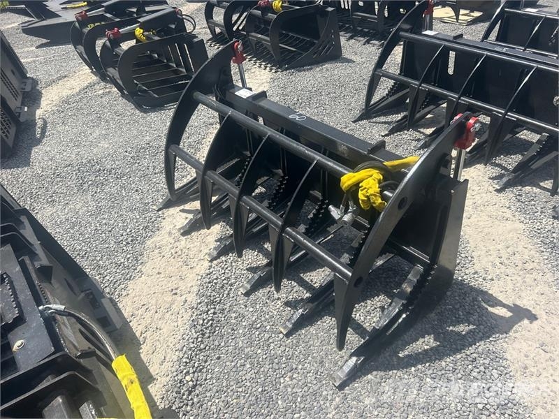 Mid-State 60 in Skid Steer Root Rake (Unused) Rakes and tedders