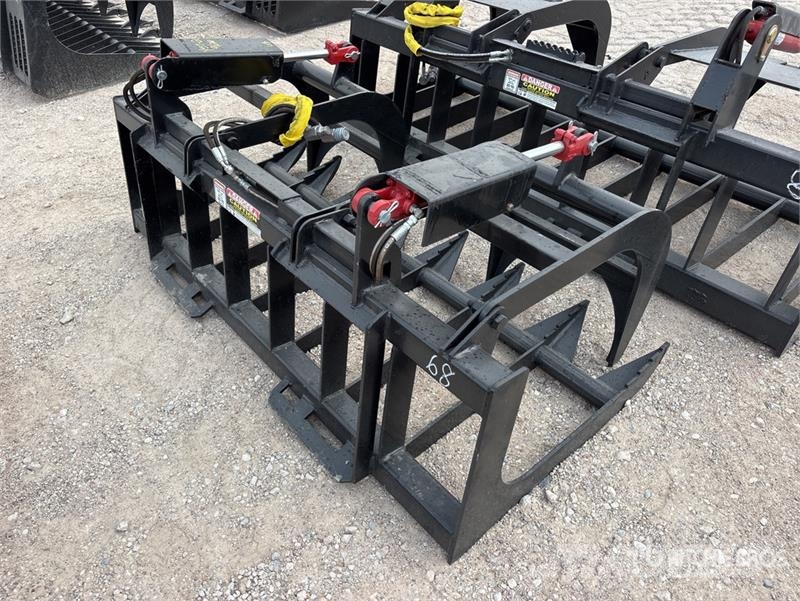 Mid-State 68 in E-Series Root Skid Steer Grapple ( Grijpers