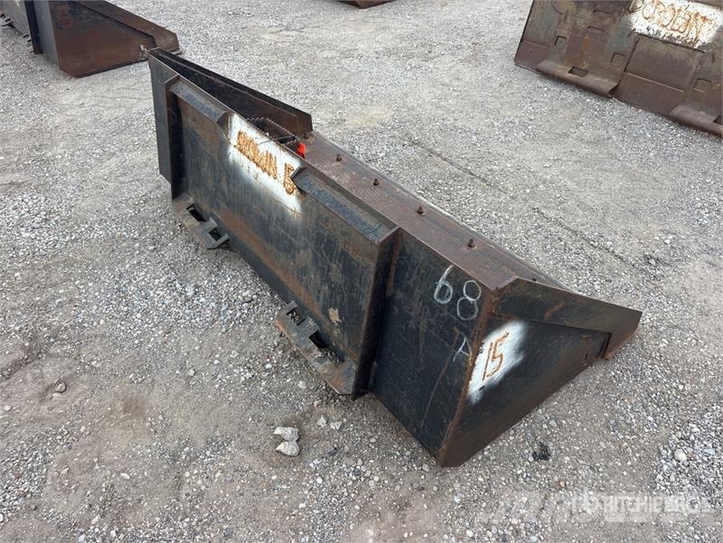  Mid-State 68 in General Purpose Skid Steer Bucket دلاء