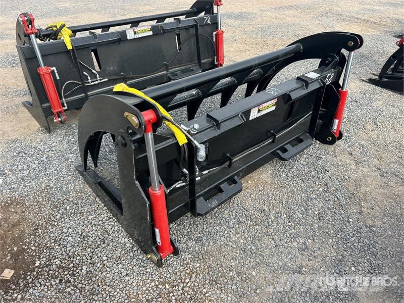  Mid-State 68 in Heavy Duty Skid Steer Root Rake (U 耙與翻草機
