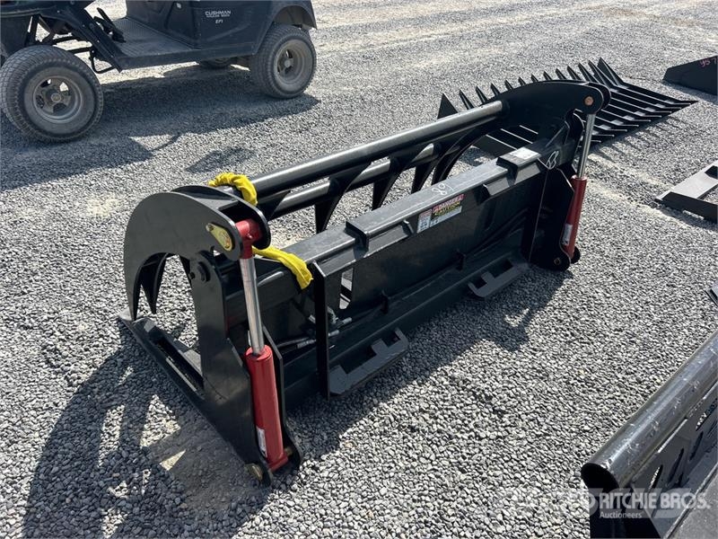 Mid-State 68 in Skid Steer Root Rake (Unused) Rakes and tedders