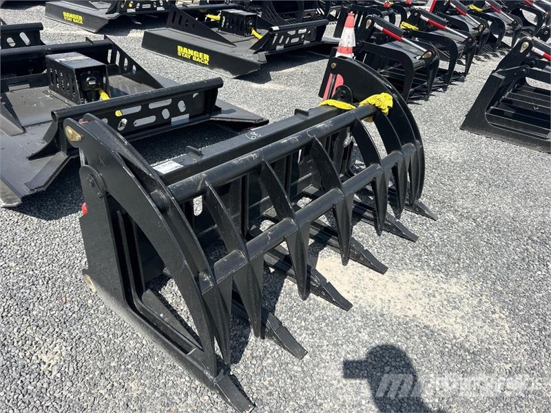 Mid-State 68 in Skid Steer Root Rake (Unused) Rakes and tedders