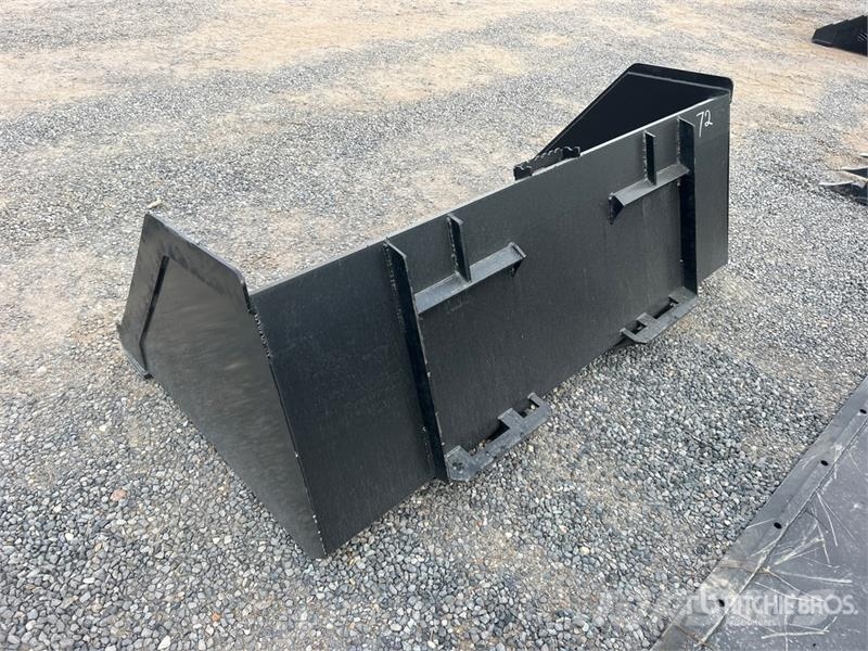 Mid-State 72 in Snow/Litter Skid Steer Bucket (Unu Žlice