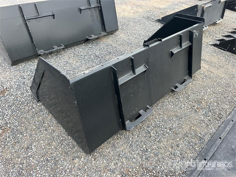 Mid-State 74 in Snow/Litter Skid Steer Bucket (Unu Žlice
