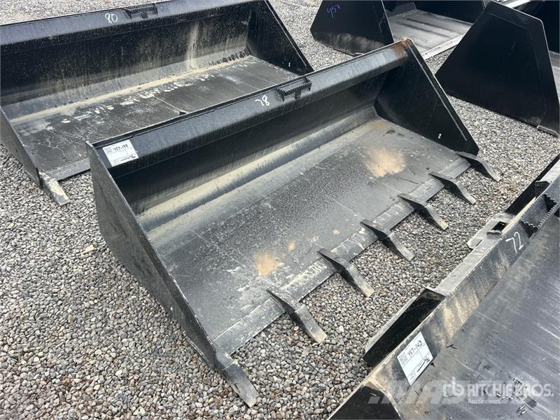 Mid-State 78 in Skid Steer Bucket (Unused) Žlice