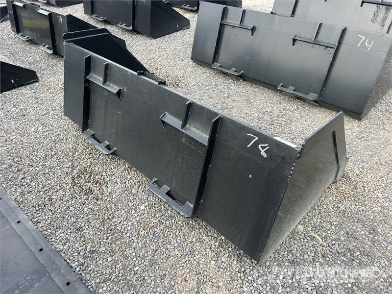 Mid-State 78 in Snow/Litter Skid Steer Bucket (Unu Žlice
