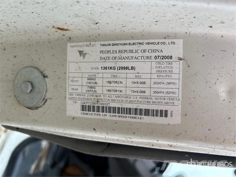 Miles 4x2 Electric Pickup (Inoperable) Прочие фургоны