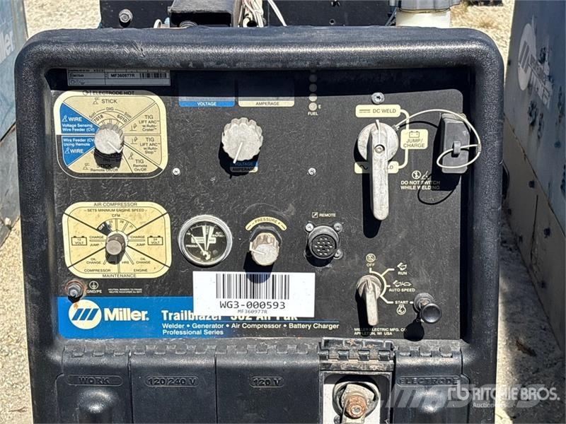 Miller 300 A Skid-Mounted Multi-Process 3-in-1 Engine Dri Keevitusagregaadid