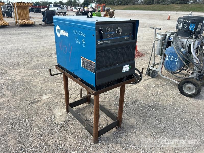 Miller 450 A Skid-Mounted Multi-Process Engine Driven Wel Svejsemaskiner