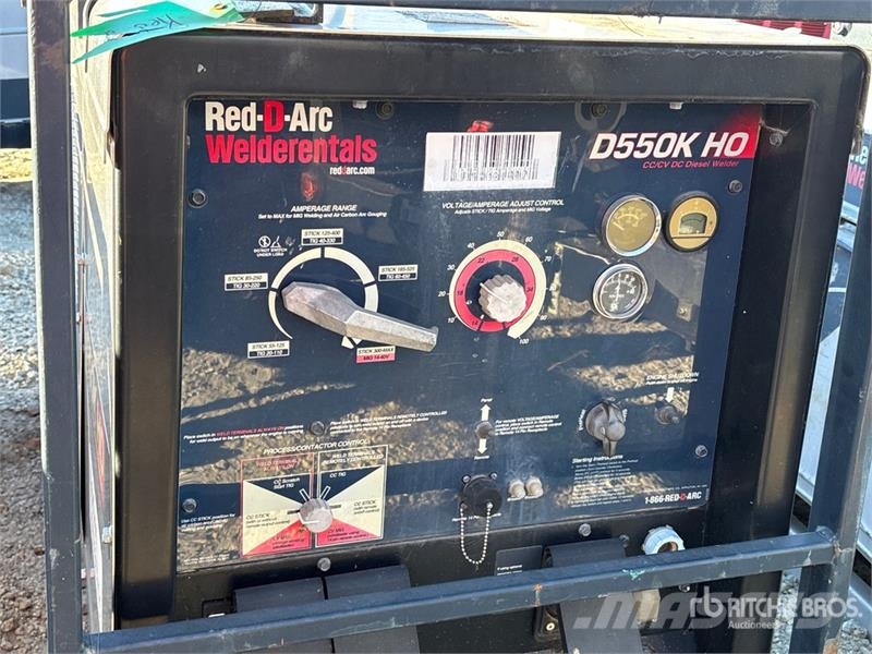 Miller 550 A Skid-Mounted Multi-Process Engine Driven Wel Welding Equipment