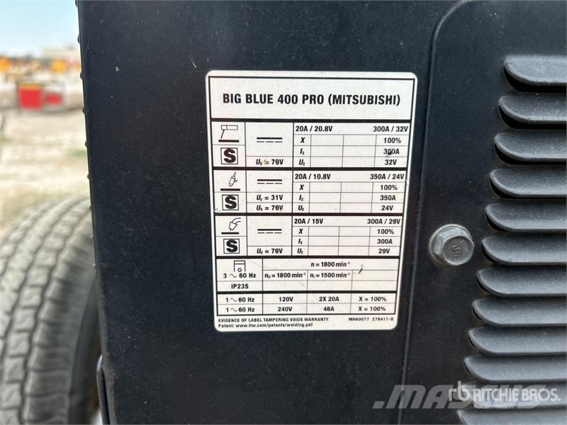 Miller Big Blue 400 Pro Welding Equipment