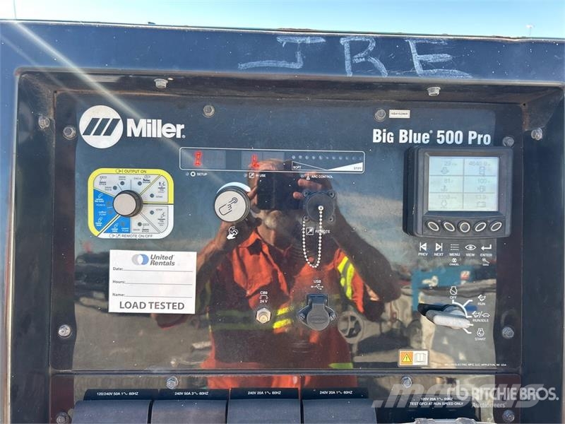 Miller Big Blue 500 Pro 500 A Mobile Multi-Process Engine Svetsmaskiner