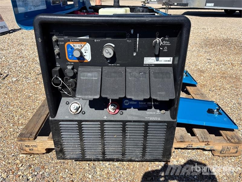 Miller Bobcat 200 Air Pak 200 A Skid-Mounted Multi-Proces Зварювальні апарати