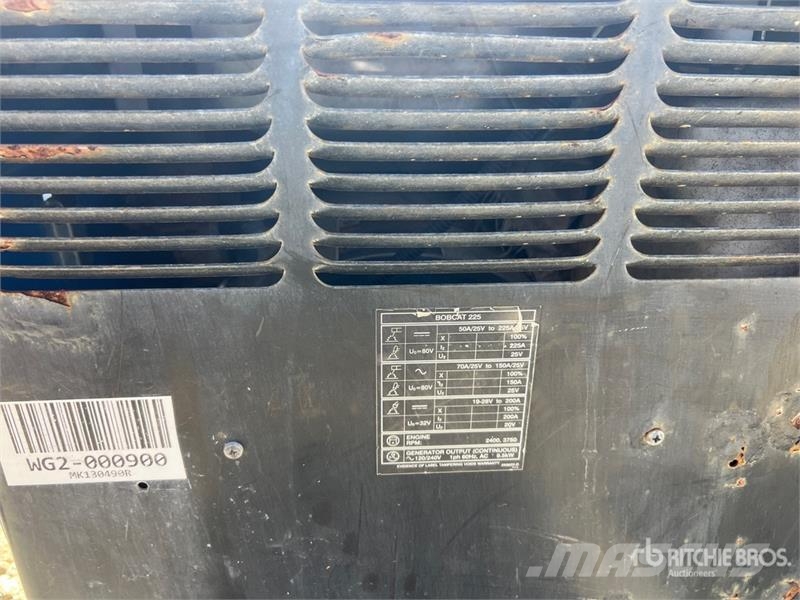 Miller Bobcat 250 225 A Multi-Process Engine Driven Welde Welding Equipment