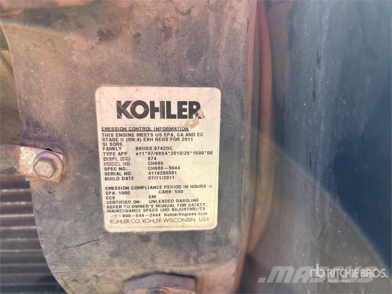 Miller Bobcat 250 Skid-Mounted Multi-Process Engine Drive Attrezzature per saldature