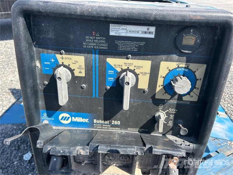 Miller Bobcat 260 Multi-Process Engine Driven Welder Attrezzature per saldature