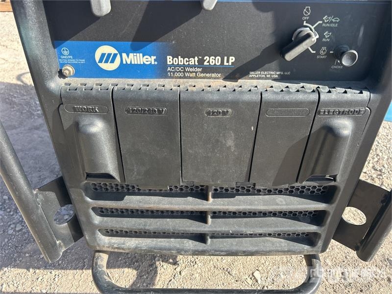 Miller Bobcat 260LP 260 A Mobile Multi-Process Engine Dri Varilni instrumenti