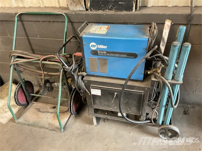 Miller Econotig w/Torch Cart Electric Welder Metināšanas iekārtas