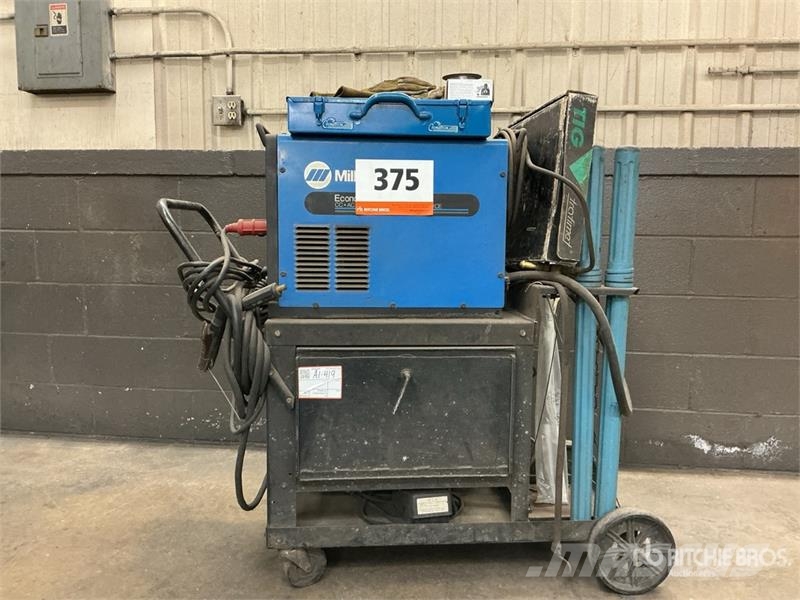 Miller Econotig w/Torch Cart Electric Welder 溶接機