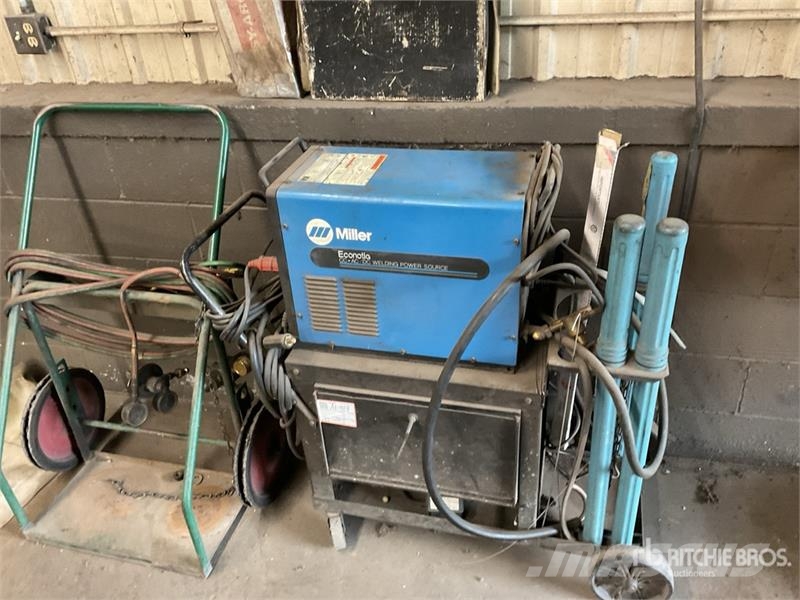Miller Econotig w/Torch Cart Electric Welder Metināšanas iekārtas