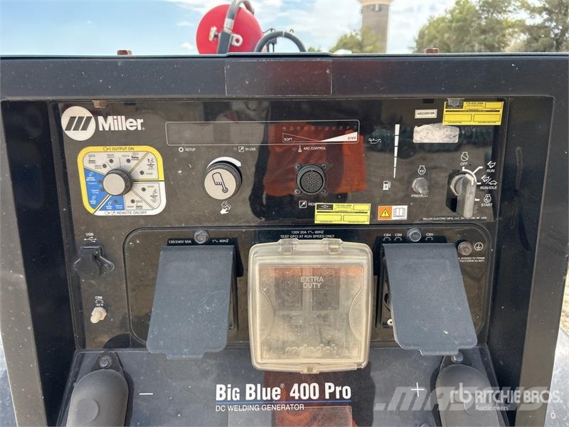 Miller Electric Big Blue 400 Pro 400 A Mobile Multi-Proce Welding Equipment