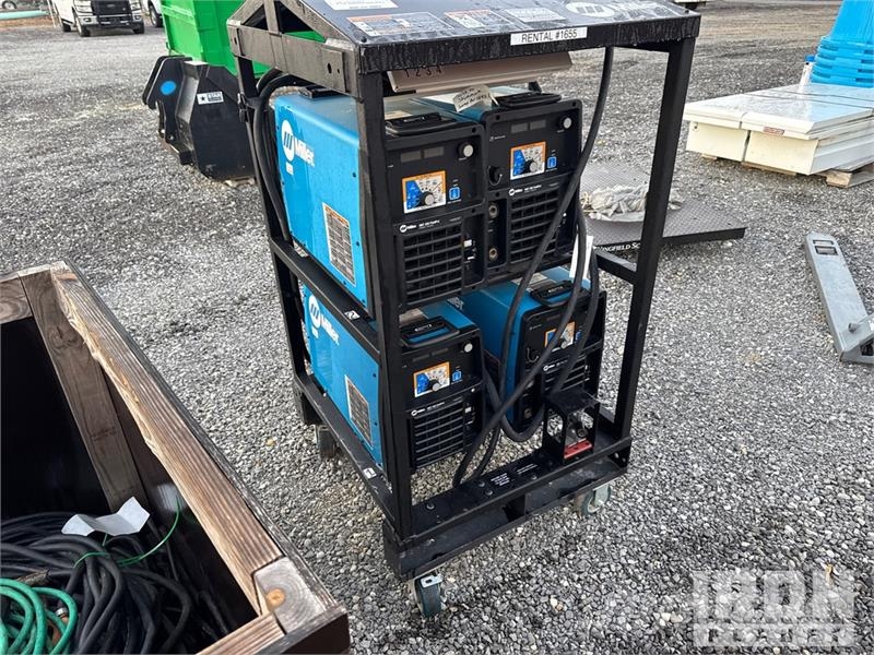Miller XMT 350 FieldPro Multi-Process 4-Pack Multi-Operat ماكينات لحام