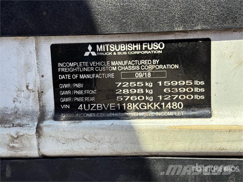 Mitsubishi 4x2 Dump Truck Camion ribaltabili