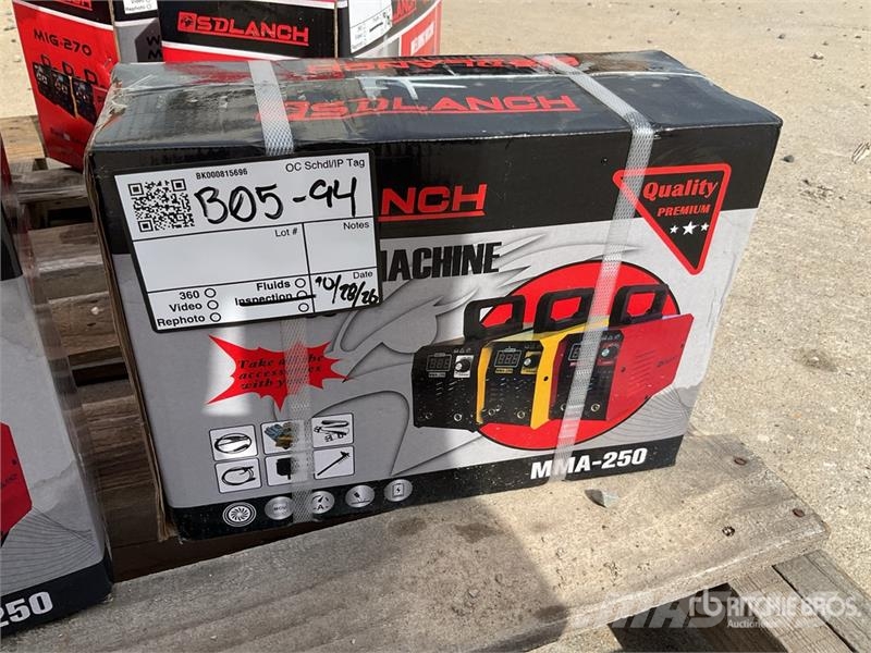 MMA-250 115 A MIG Electric Welder (Unused) Heggesztő berendezések