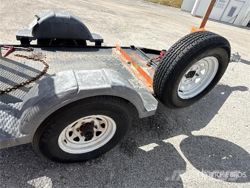 MMDI 10 ft S/A Gooseneck Equipment Trailer Auto pārvadāšanas treileri