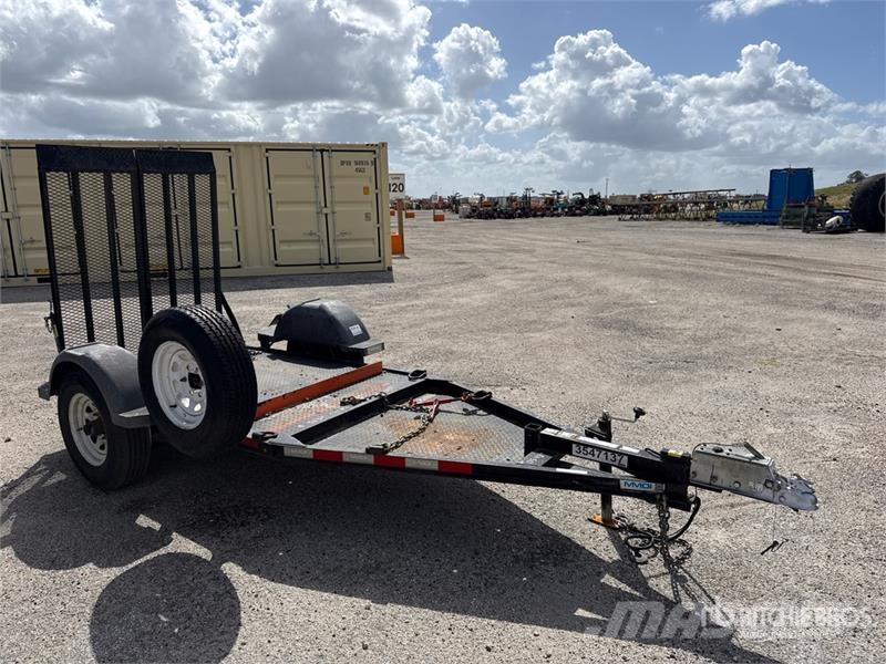 MMDI 10 ft S/A Gooseneck Equipment Trailer Auto pārvadāšanas treileri