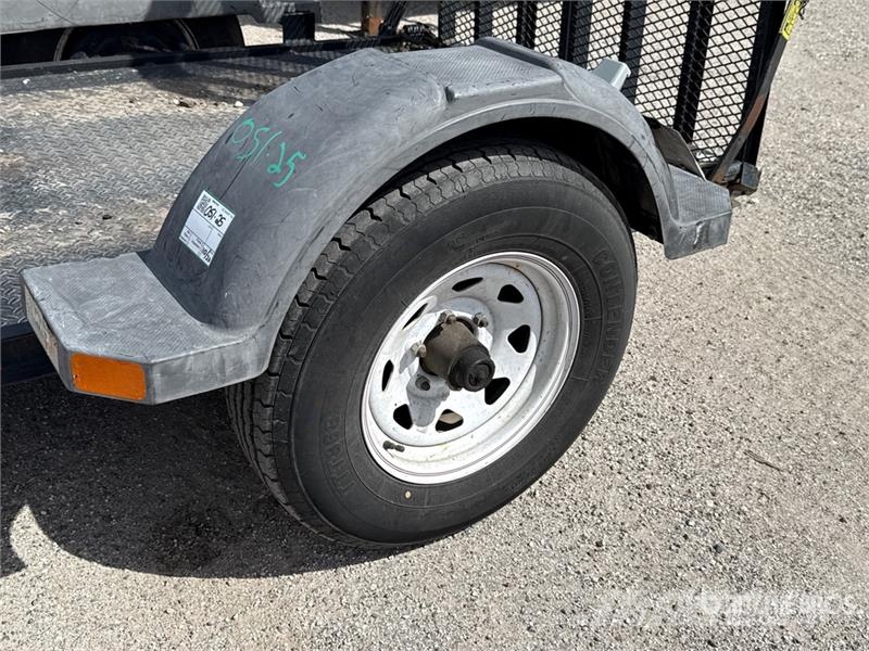 MMDI 10 ft S/A Gooseneck Equipment Trailer Auto pārvadāšanas treileri
