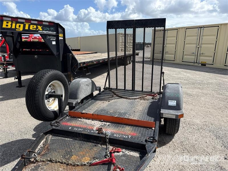 MMDI 10 ft S/A Gooseneck Equipment Trailer Auto pārvadāšanas treileri