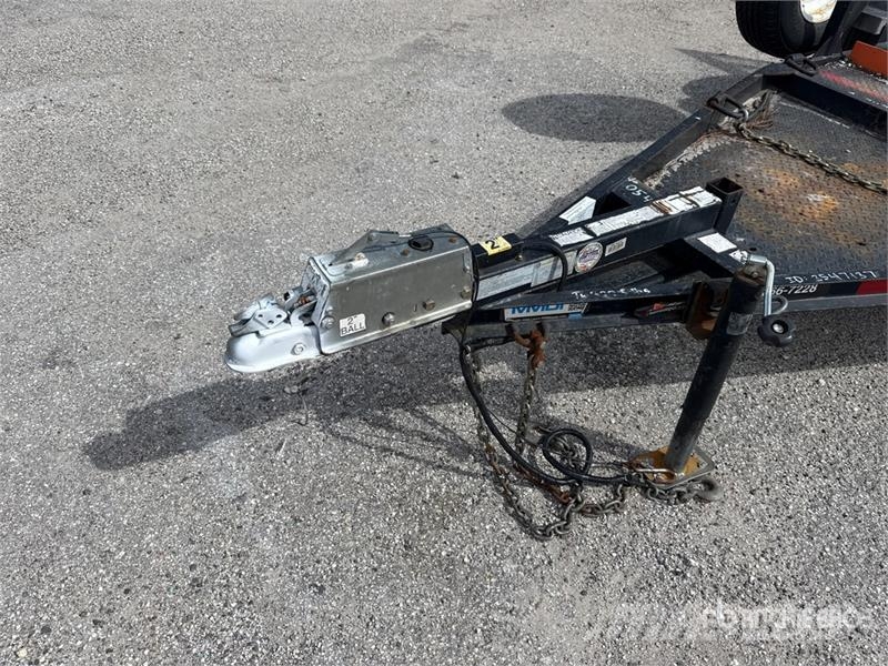 MMDI 10 ft S/A Gooseneck Equipment Trailer Auto pārvadāšanas treileri