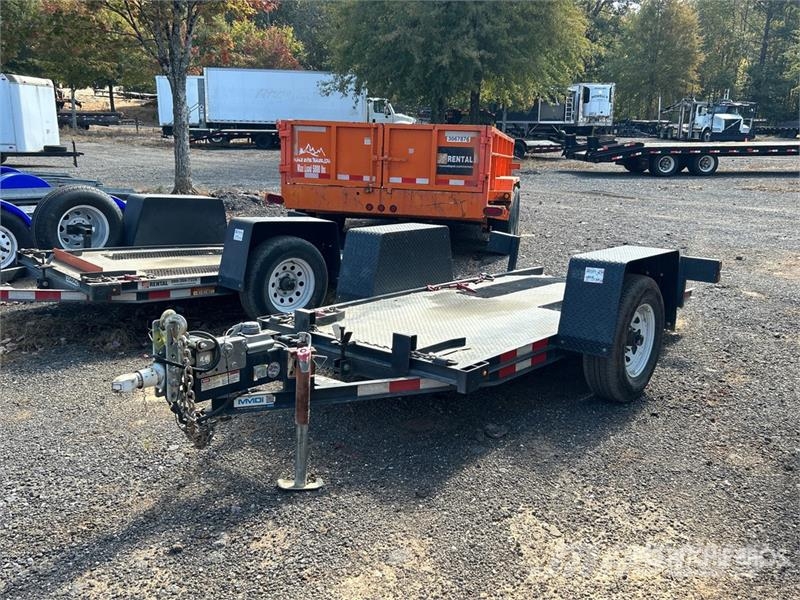 MMDI 10 ft S/A Tilt Deck Trailer Zemie treileri