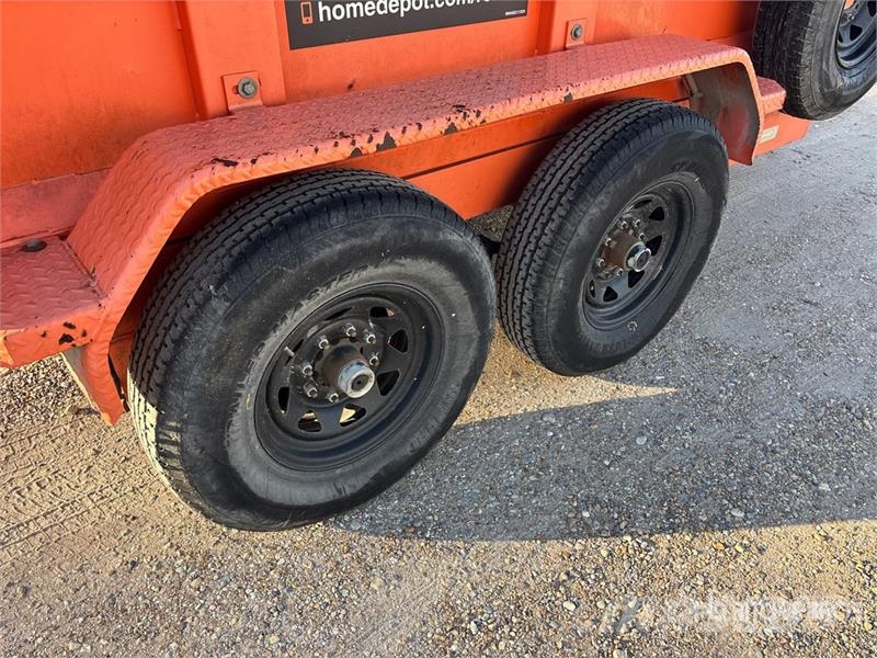 MMDI 10 ft T/A Dump Utility Trailer Pašizgāzējs