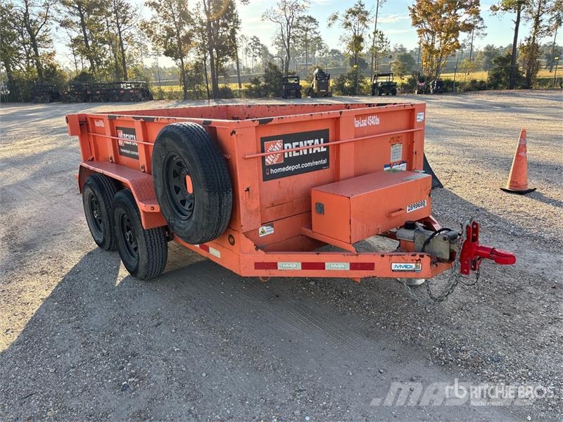 MMDI 10 ft T/A Dump Utility Trailer Pašizgāzējs