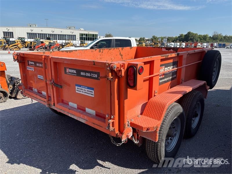 MMDI 10 ft T/A Dump Utility Trailer Kiperi prikolice